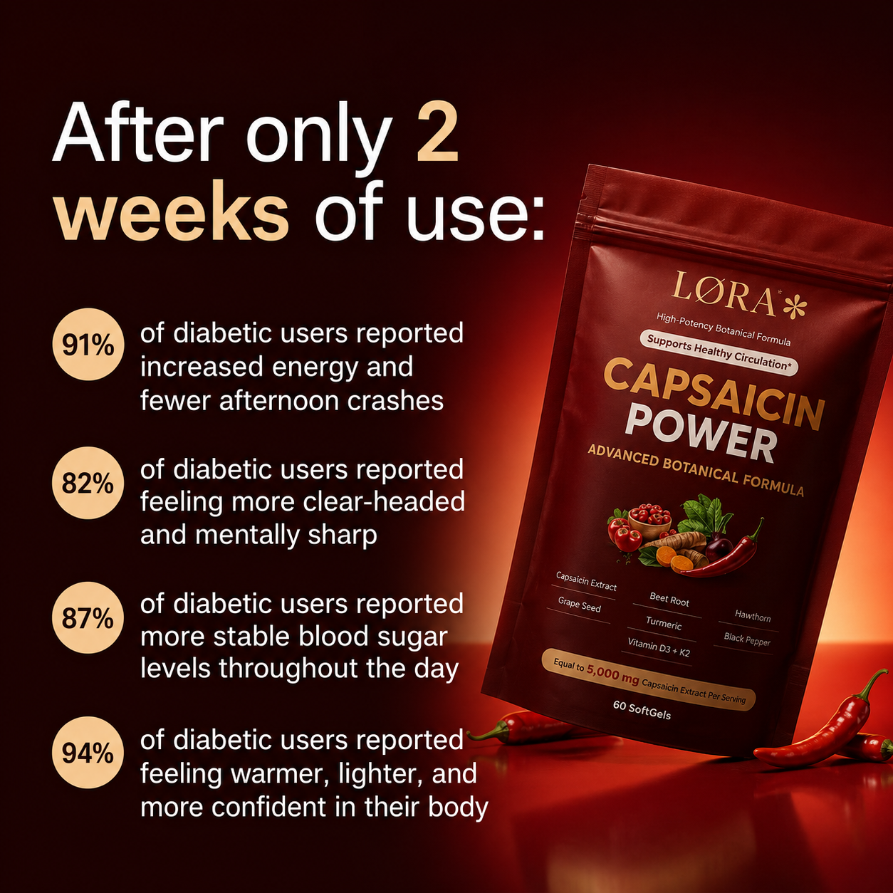 Lora® Capsaicin Power (Monthly)