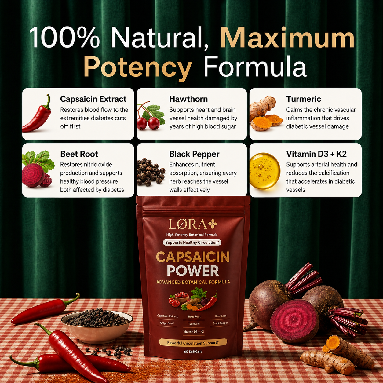 Lora® Capsaicin Power (Monthly)