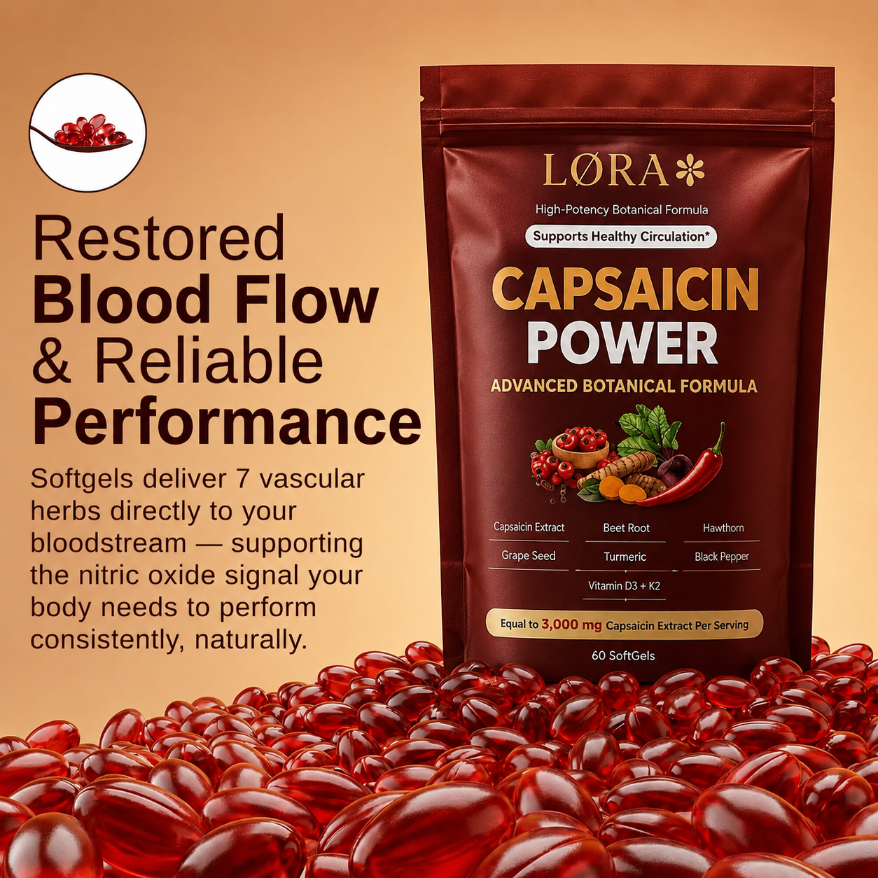 Lora® Capsaicin Power (Monthly)
