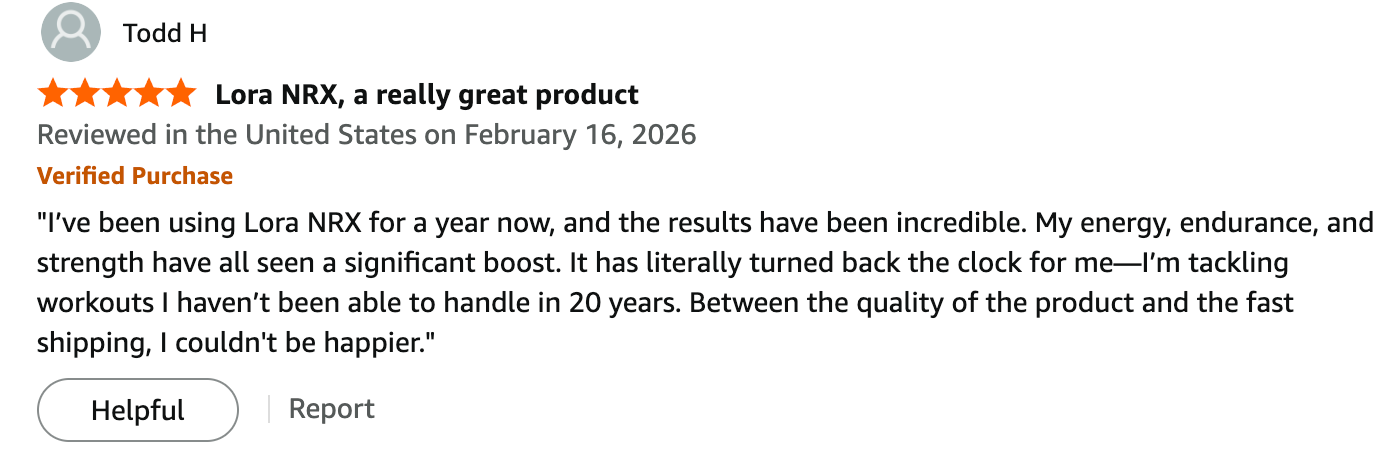 Customer review
