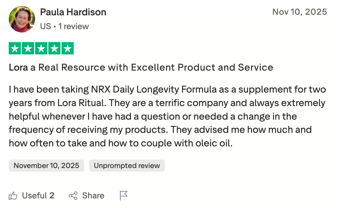 Customer review